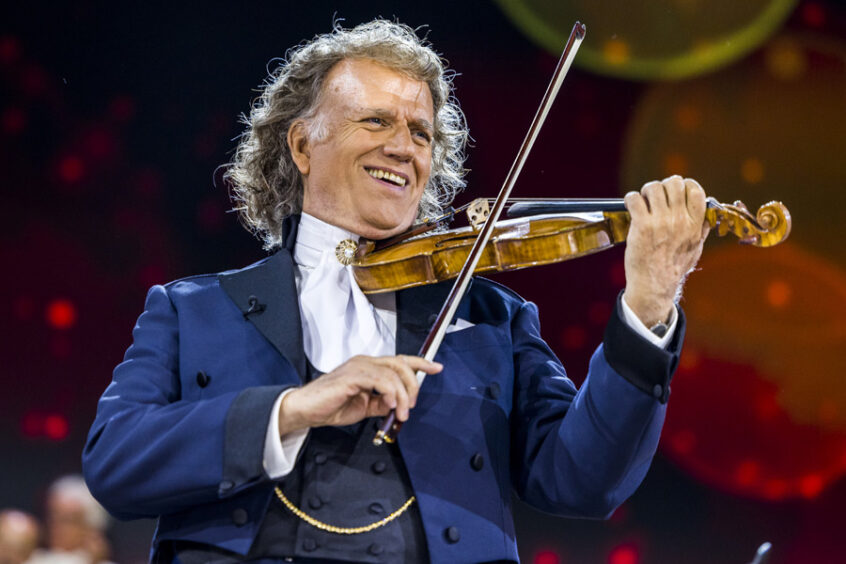 Andre Rieu will perform live in 2023 at P&J Live in Aberdeen.