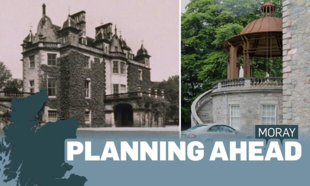 Arndilly House at Craigellachie, Aberlour, is getting a new look harking back to its heyday in this week's Moray Planning Ahead.