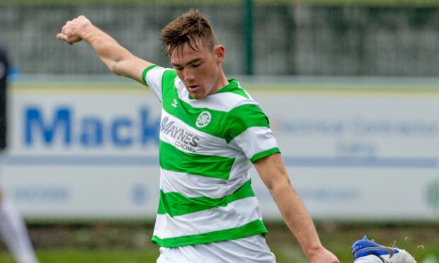 Jack Murray netted a hat-trick for Buckie Thistle against Turriff United