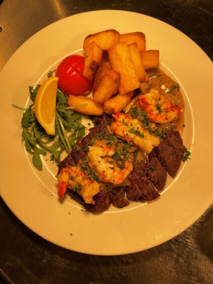 Bennachie Lodge Surf and Turf