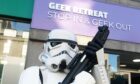 Stormtrooper Bryan Jenkins at Geek Retreat in Aberdeen