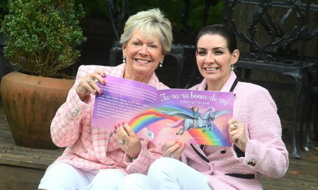 Ann McLauchlin and Jill Law have teamed up to write a fantasy children's book. Image: Chris Sumner/DC Thomson.