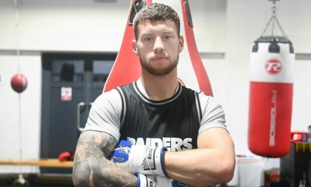Dean Sutherland, pictured, is set to box in Aberdeen. Image: Chris Sumner/DC Thomson.