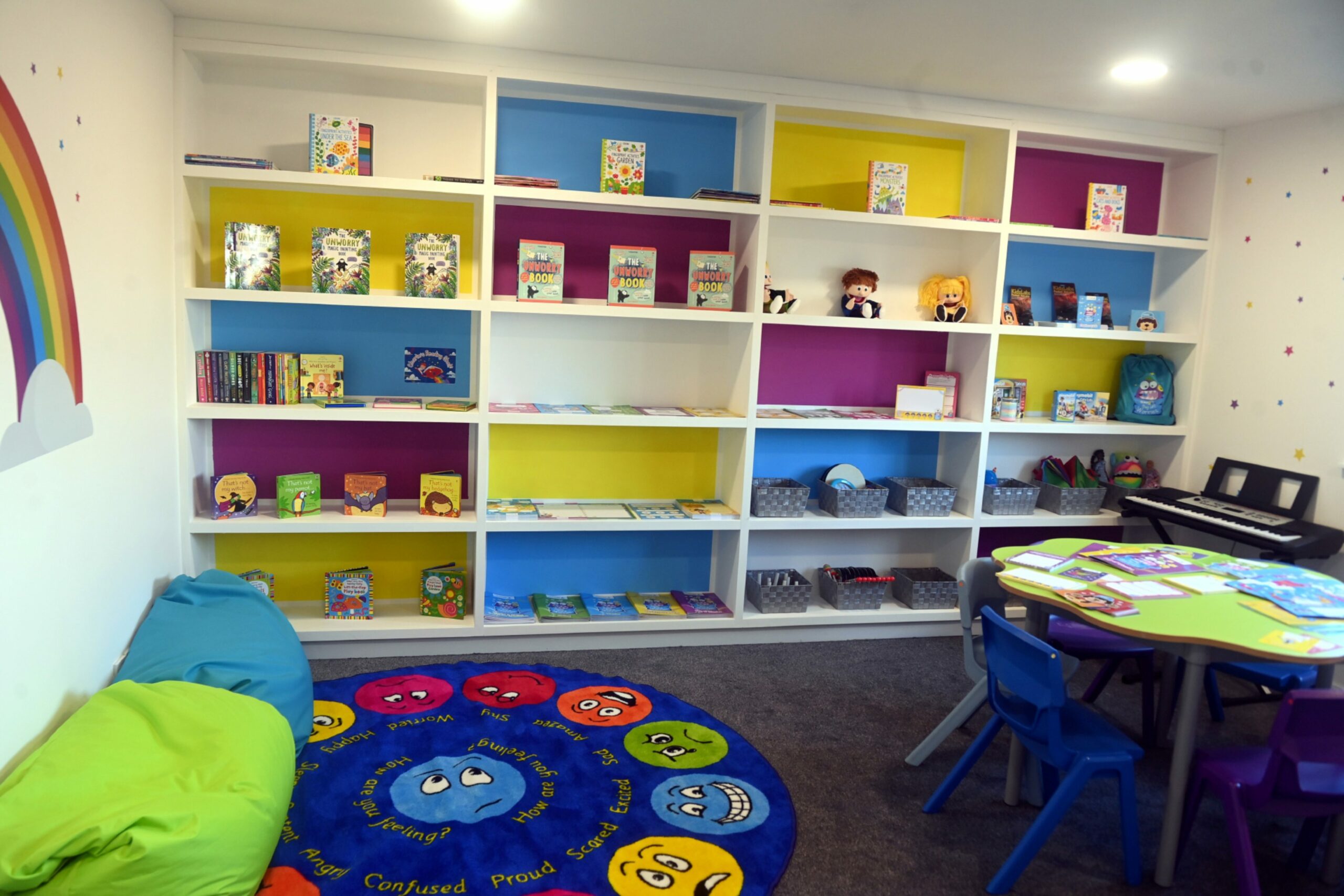The rooms have been kitted out with toys, books and colourful furniture. Image: Chris Sumner/ DC Thomson