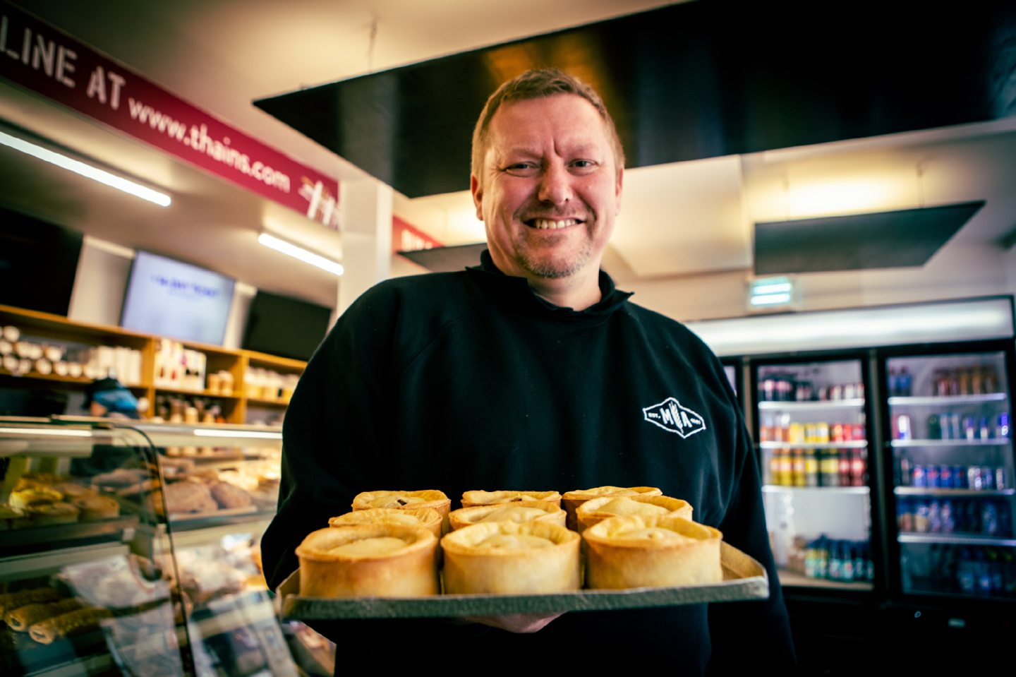 The making of the Aberdeen Football Club's Pittodrie pie