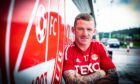 Aberdeen winger Jonny Hayes has signed a new contract. Photo by Blair Dingwall/DCT Media