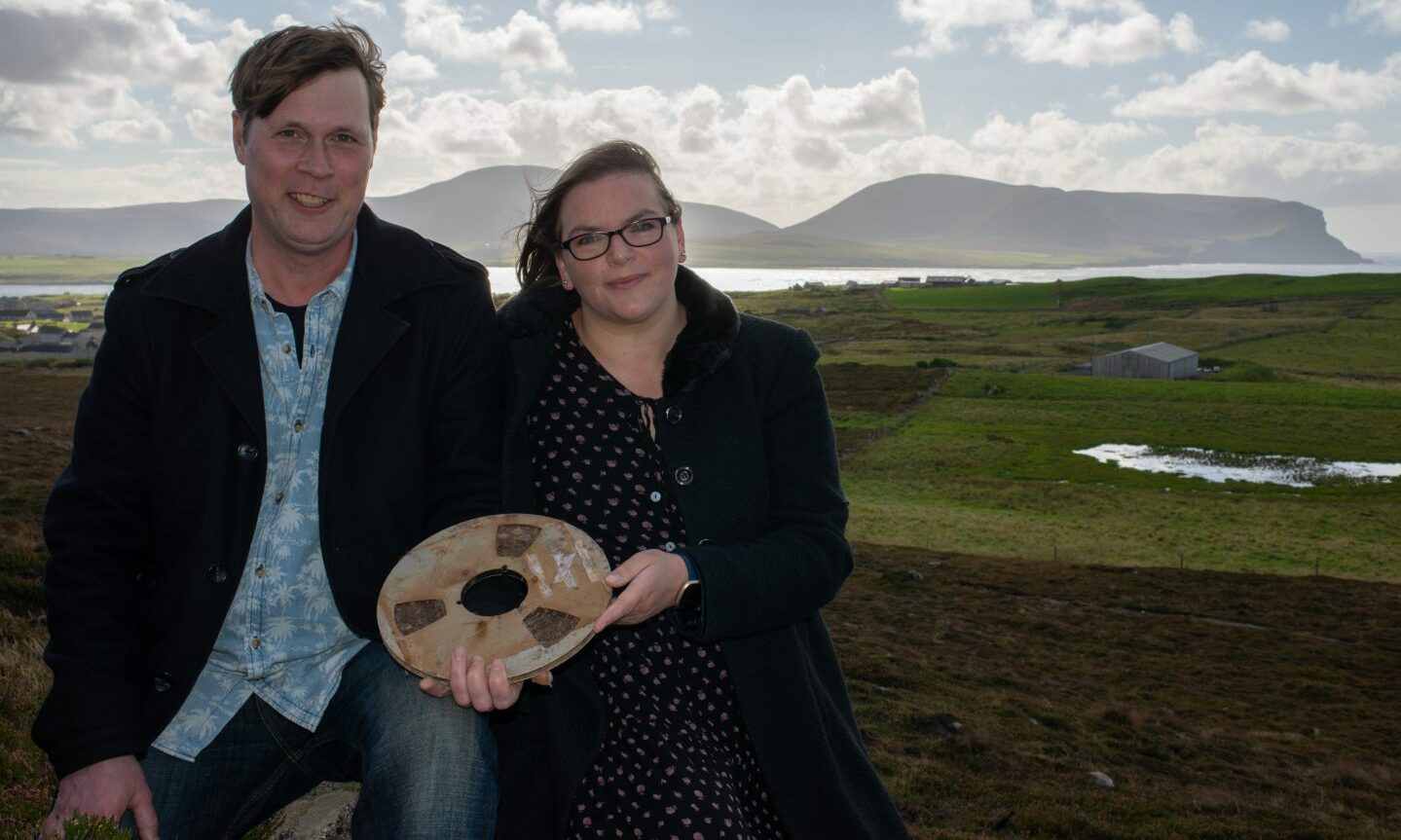 Orkney couple follow clues to discover oneofakind album buried on island