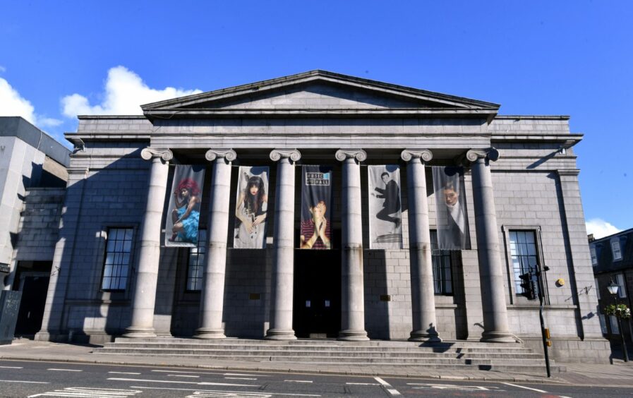 The front of The Music Hall in Aberdeen.