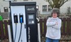 Councillor Gillian Owen has been critical after the charging points are still not operational. Image: Gillian Owen.