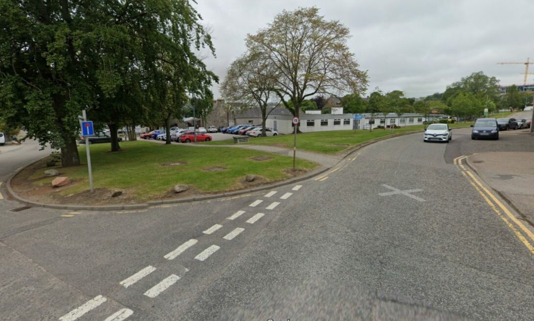 Health bosses say the current estates offices in Foresterhill would be the best site for the Grampian national treatment centre. Image: Google Streetview 2022