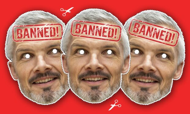 Aberdeen boss Jim Goodwin has been banned for eight games by the SFA - with six games to be served immediately.