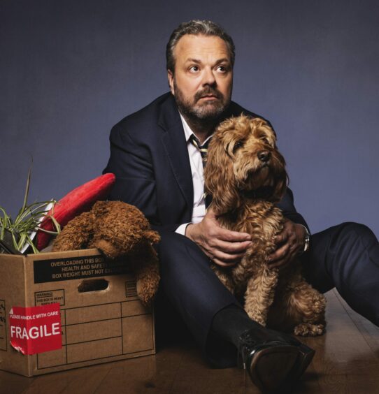 Hal Cruttenden's show is part of Aberdeen International Comedy Festival.