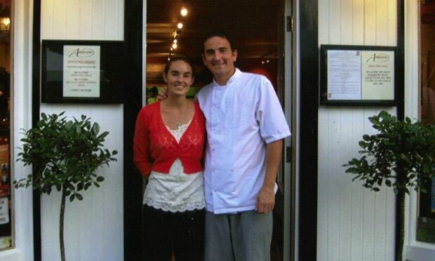 Steve Anderson and wife Claire steered their restaurant through COVID but now face even sterner challenges.
Supplied by Steve Anderson.