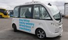 The Itsy Bitsy Teenie Weenie Driverless Machiney lost its route on its big launch day.