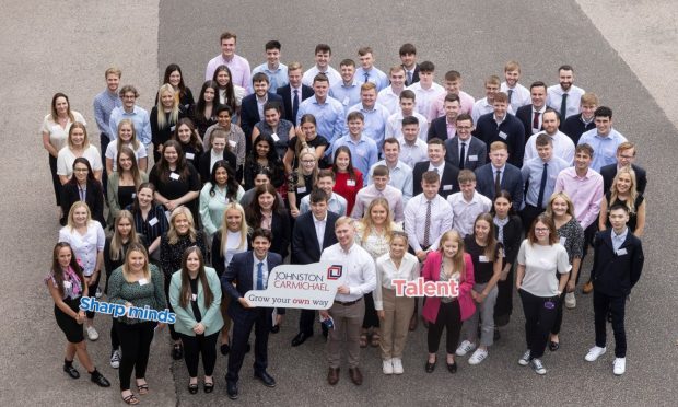 Johnston Carmichael has welcomed its biggest intake of students. Supplied: Big Partnership