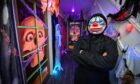 Fochabers father's haunted halloween house display