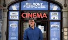 Head of cinema Colin Farquhar outside Belmont Filmhouse last year. Image: Kenny Elrick / DC Thomson