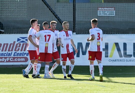Brechin City progressed to the semi-finals of the competition.