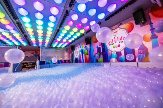 An Aberdeen bar will soon open with a massive ball pit, despite fears that high-spirited revellers could injure themselves