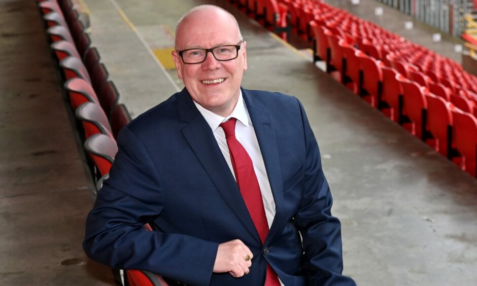 SNP Aberdeen Central Kevin Stewart said the £1bn boost Aberdeen FC's new stadium could bring is "something that we all have to consider for all our futures". Image: Kath Flannery/DC Thomson.