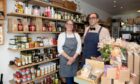 Owners Patrick and Juliet Serrell are at the helm of The Kilted Frog delicatessen in Inverurie. Picture by Kath Flannery / DC Thomson
