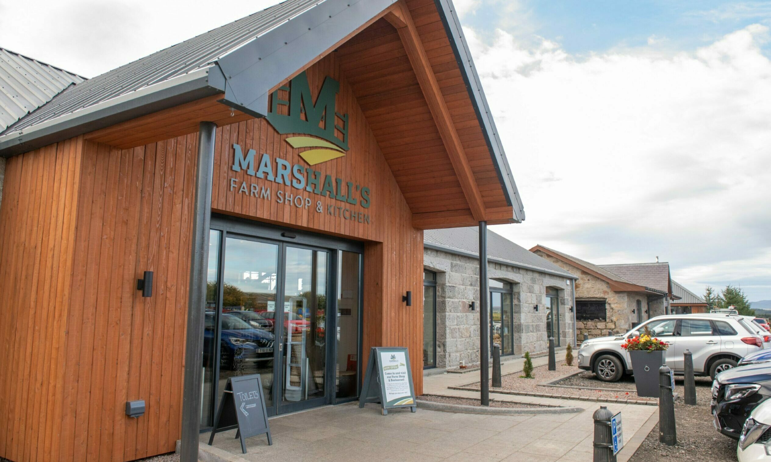 Marshall's Farm Shop.