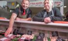 Shelley and Steven Robertson aim to keep the Collie Butchers in Kemnay in the family for generations. Picture by Kami Thomson / DC Thomson.