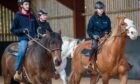 Horseback UK is celebrating the success of eight young people who have just finished an all-new programme designed to help them get into work. Picture Kami Thomson/DC Thomson