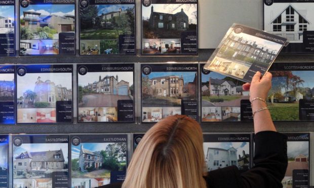 House prices in Aberdeen and surrounding areas are rising since the start of the year. Image: David Cheskin/PA Wire