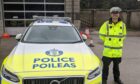 PC Jake Cruickshank works for the road policing unit in Inverurie