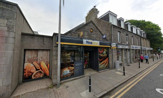 Nisa Local on George Street, Aberdeen. Image:  Google Maps