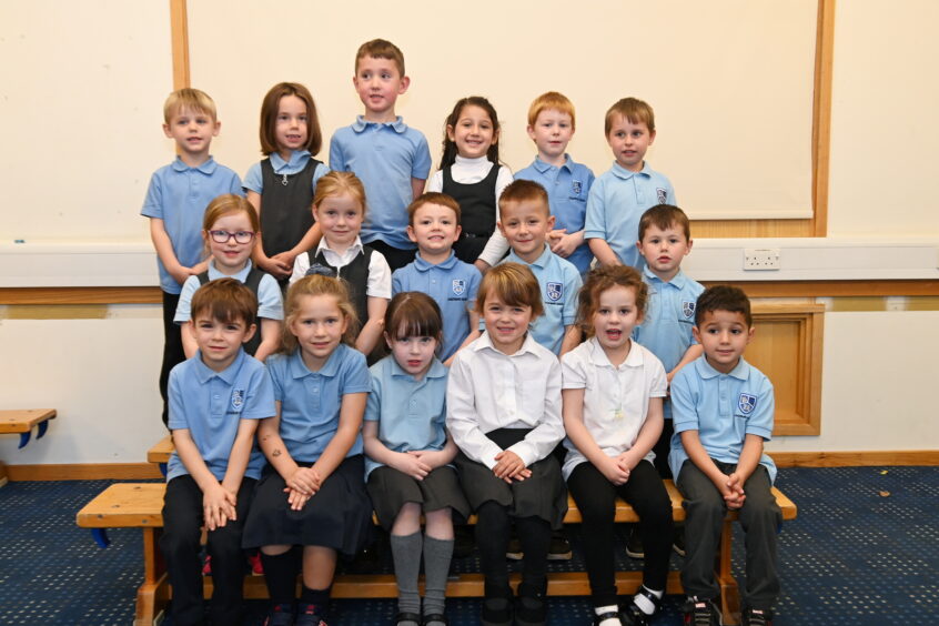 The P1 SC class at Strathburn School