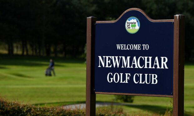 Newmachar Golf Club had hoped to raise money from the sale of the homes. Image: Kenny Elrick/DC Thomson
