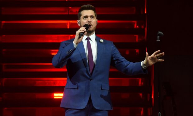 Michael Buble worked magic for his fans during his last gig at P&J Live in 2019. All photos by Kenny Elrick/ DC Thomson.