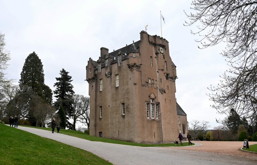 Three streets at Banchory's new eco village are to be named after muses in paintings at Crathes Castle. Image: Scott Baxter/DC Thomson