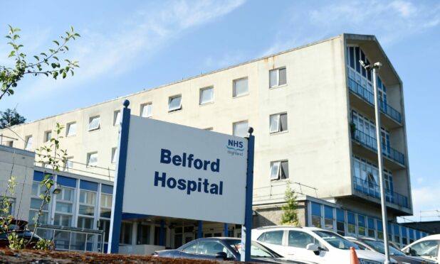 Belford Hospital in Fort William. Image: Sandy McCook.