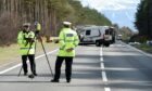 Crash investigators have been repeatedly called to the A9 this year. Photo: Sandy McCook/DC Thomson