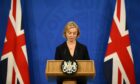 Prime Minister Liz Truss is facing pressure to resign. Image: Daniel Leal/DC Thomson.