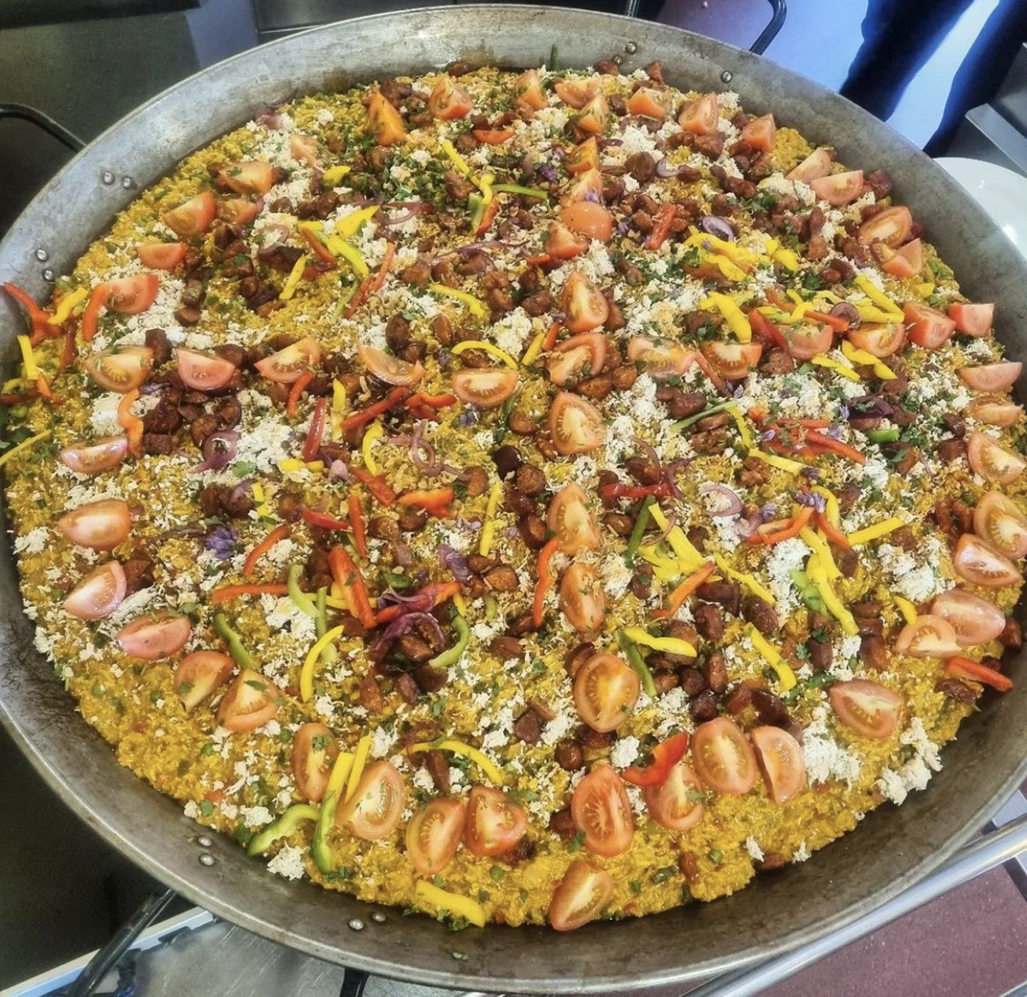 Paella, one of the Gordonstoun School meals