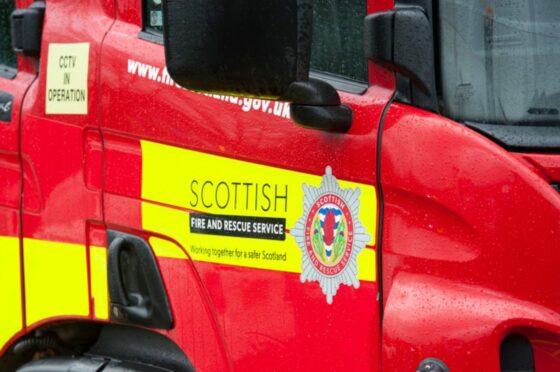 Scottish Fire and Rescue.  Image: Scottish Fire and Rescue.  Posted by SFRS Media Team