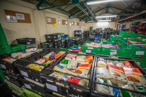 Food bank essentials. Image: Steve MacDougall / DCT Media.