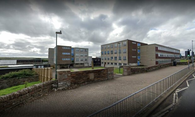 Part of Thurso High School has been closed down due to safety concerns.