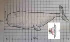 An artist's sketch of the whale sculpture. Image: Scottish Water planning documents