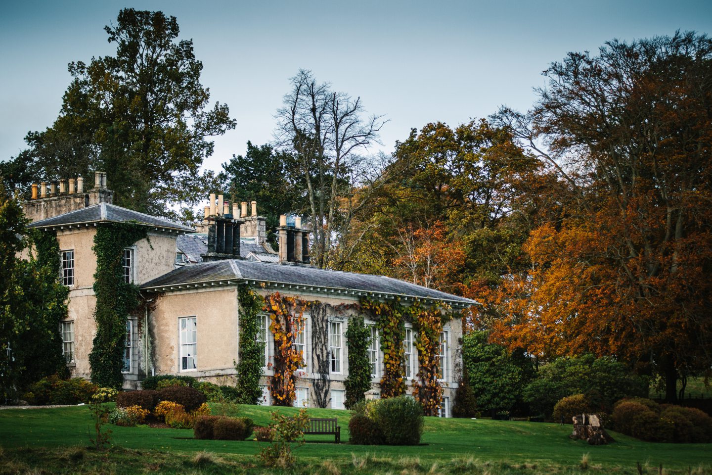 Step back in time and let Thainstone House Hotel offer some autumn delight