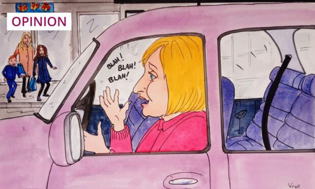 How long can you keep up a conversation with yourself? (Illustration: Helen Hepburn)