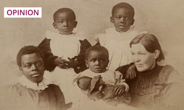 Mary Slessor was a Scottish missionary to Nigeria, seen here with children from Calabar in West Africa (Photo: Universal History Archive/Shutterstock)