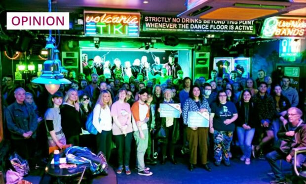 Supporters of Belmont Filmhouse gathered in Aberdeen to come up with a plan to save the cinema (Photo: Kenny Elrick/DC Thomson)