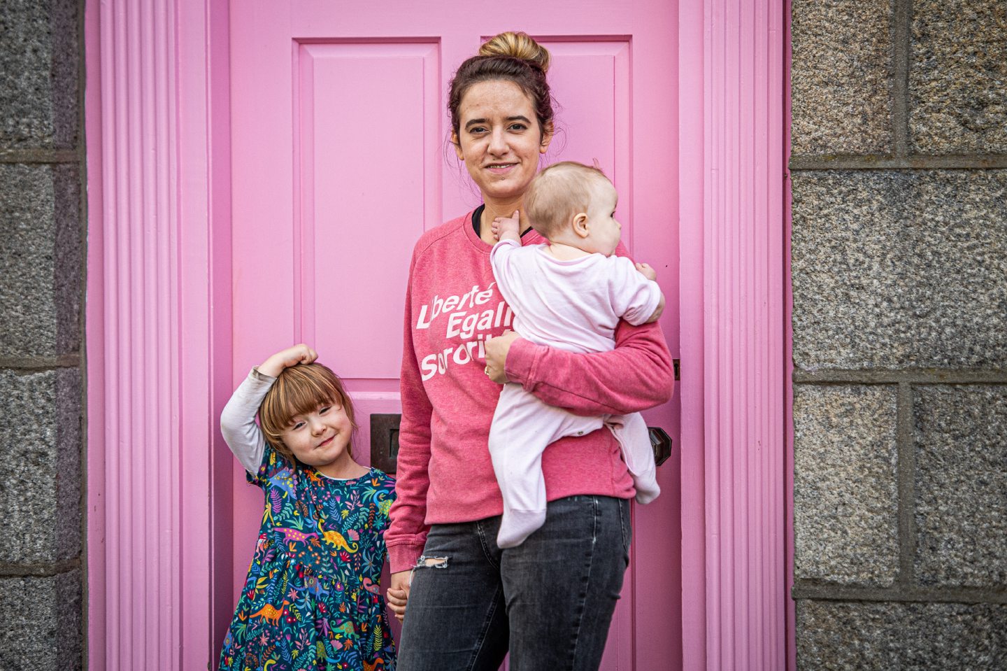 Arleen, of Aberdeen, had a "lightbulb moment" that led to her becoming a doula. Image: Wullie Marr / DC Thomson