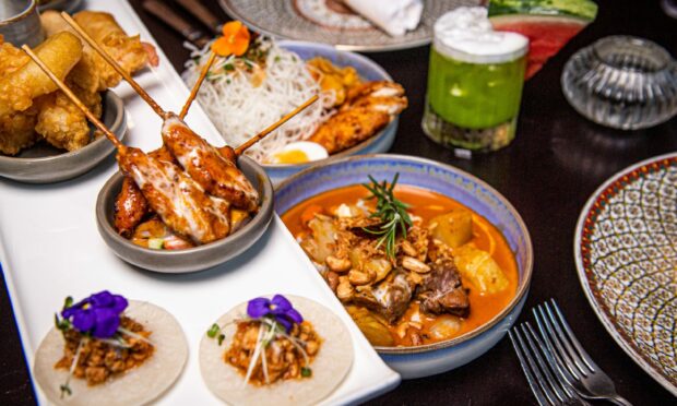 A variety of the dishes at Chaophraya. Image: Wullie Marr/DC Thomson.