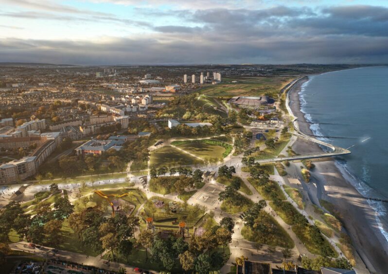 The new stadium is poised to spark the regeneration of the beach